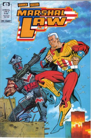 couverture, jaquette Marshall Law 2  - EvilutionIssues (1987 - 1989) (Epic Comics) Comics