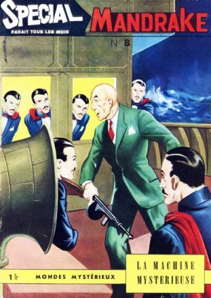 couverture, jaquette Mandrake Le Magicien 8  - La machine mystérieuse .25.Simple - Spécial 1 (Editions des Remparts) Comics