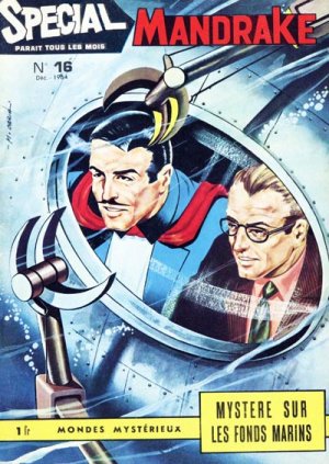 couverture, jaquette Mandrake Le Magicien 16  - Mystère sur les fonds marinsSimple - Spécial 1 (Editions des Remparts) Comics