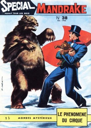 couverture, jaquette Mandrake Le Magicien 38  - Le phénomène du cirqueSimple - Spécial 1 (Editions des Remparts) Comics