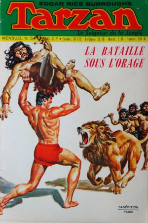 Tarzan 54 - La bataille sous l'orage Le lac de la Lune