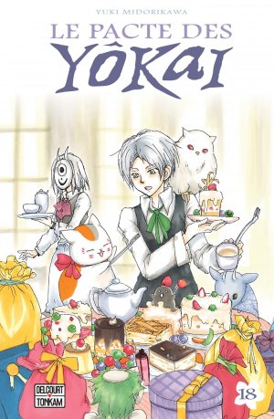 couverture, jaquette Le pacte des yôkai 18  (Delcourt Manga) Manga