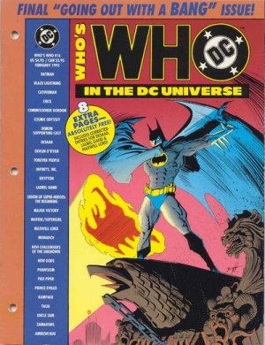 Who's Who in the DC Universe # 16 Issues (1990 - 1992)