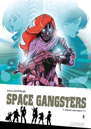couverture, jaquette Space Gangster 2  - Plaisir aquatique 2.2 (clair de lune bd) BD