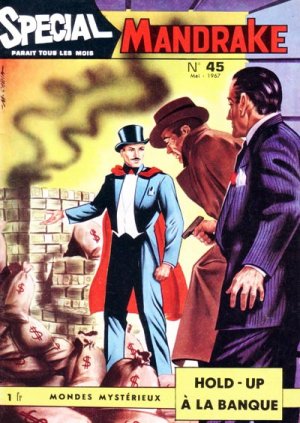 couverture, jaquette Mandrake Le Magicien 45  - Hold-up à la banqueSimple - Spécial 1 (Editions des Remparts) Comics