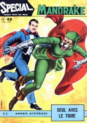 couverture, jaquette Mandrake Le Magicien 48  - Seul avec le tigreSimple - Spécial 1 (Editions des Remparts) Comics
