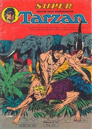 Super Tarzan 36 - Le chasseur noir