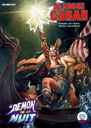 couverture, jaquette King Conan 2  - Le démon de la nuitKiosque (Arédit) Comics