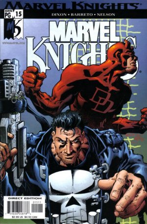 couverture, jaquette Marvel Knights 15  - The Unreal WorldIssues V1 (2000 - 2001) (Marvel) Comics