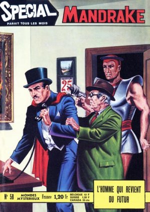 couverture, jaquette Mandrake Le Magicien 58  - L'homme qui revient du futurSimple - Spécial 1 (Editions des Remparts) Comics