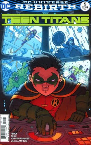 Teen Titans 5 - Damian Knows Best 5 (Burnham Variant)