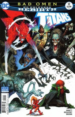 couverture, jaquette Titans (DC Comics) 12  - Bad OmenIssues V3 (2016 - 2019) - Rebirth (DC Comics) Comics