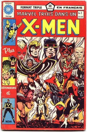 Marvel Trois-Dans-Un - X-MEN 1 - Seconde Genese!