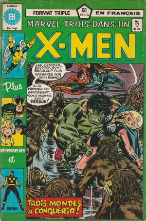 Marvel Trois-Dans-Un - X-MEN 17 - Trois Mondes A Conquerir