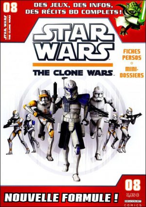couverture, jaquette Star Wars - The Clone Wars magazine 8 Magazine (delcourt bd) Magazine