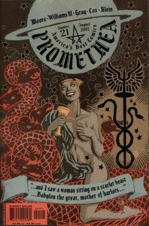 couverture, jaquette Promethea 21  - The Wine of Her FornicationsIssues (1999 - 2005) (America's Best Comics) Comics