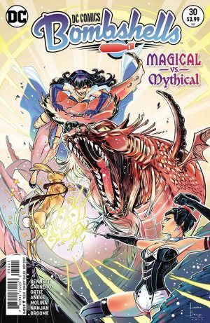 couverture, jaquette DC Comics Bombshells 30  - 30 - Magical vs. MythicalIssues (DC Comics) Comics