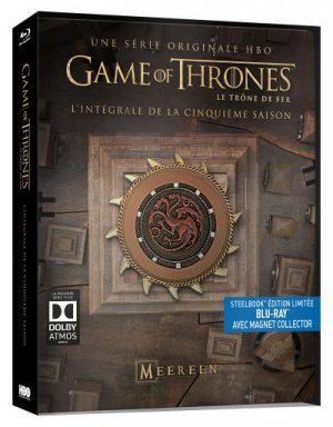 couverture, jaquette Game of Thrones 5  - L'intégrale de la cinquième saisonSteelbook (HBO) Série TV