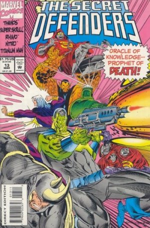 Secret Defenders # 13 Issues (1993 - 1995)
