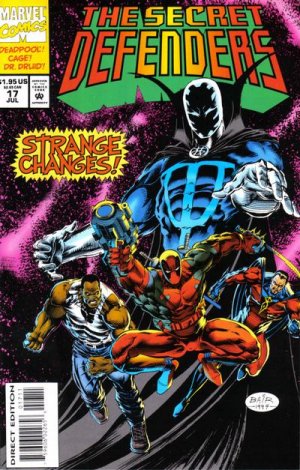 Secret Defenders # 17 Issues (1993 - 1995)
