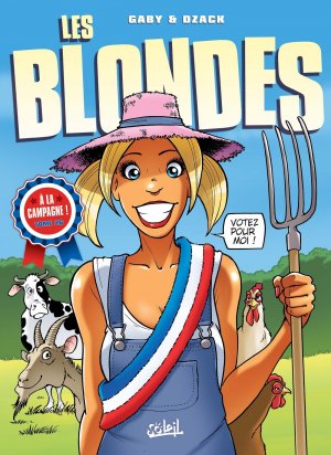 couverture, jaquette Les blondes 26  - A la campagne (soleil bd) BD