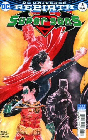 Super Sons 3 - When I grow up 3: Sibling Rivalry (Dustin Nguyen Variant)
