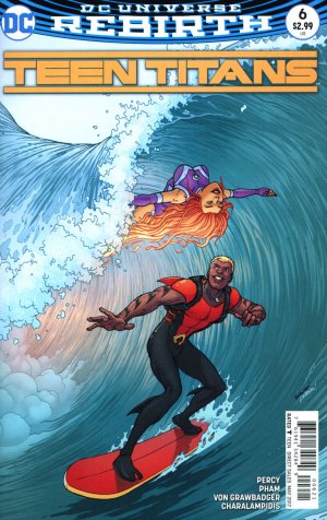 Teen Titans 6 - The Rise of Aqualad (Burnham Variant)