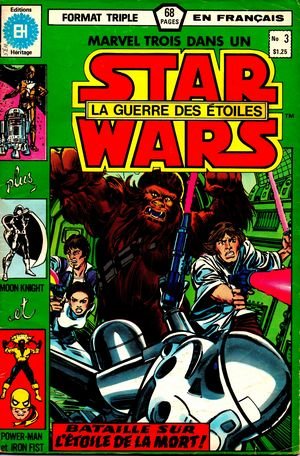 Marvel Trois-Dans-Un - STAR WARS 3 - L'Etoile de la mort!