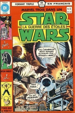 Marvel Trois-Dans-Un - STAR WARS 5 - En fuite sur les lunes de Yavin