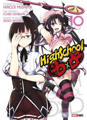 couverture, jaquette High School DxD 10  (Panini manga) Manga
