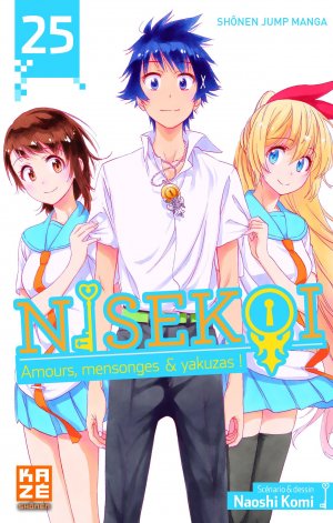 couverture, jaquette Nisekoi 25  (kazé manga) Manga