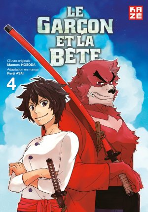 couverture, jaquette Le garçon et la bête 4  (kazé manga) Manga