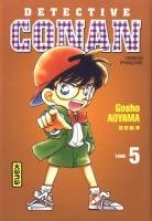 couverture, jaquette Detective Conan 5 1ère édition (kana) Manga