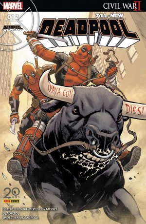 couverture, jaquette All-New Deadpool 12 Kiosque (2016 - 2017) (Panini Comics) Comics