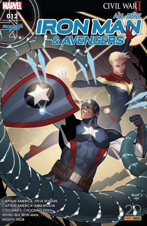 couverture, jaquette All-New Iron Man & Avengers 12 Kiosque (2016 - 2017) (Panini Comics) Comics