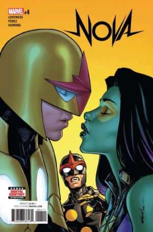 couverture, jaquette Nova 4 Issues V7 (2016 - 2017) (Marvel) Comics