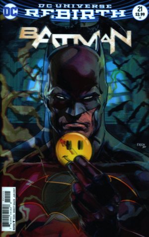 Batman 21 - The Button 1 (Watchmen Lenticular Cover)