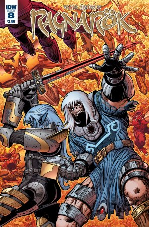 couverture, jaquette Ragnarök 8  - The Games of FireIssues (2014 - Ongoing) (IDW Publishing) Comics
