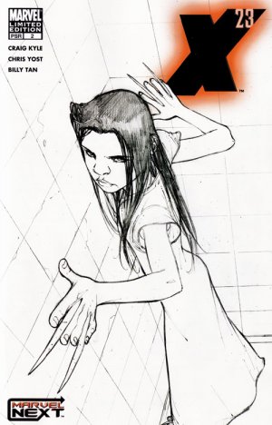 X-23 2 - Innocence Lost: Part Two (Sketch Cover)