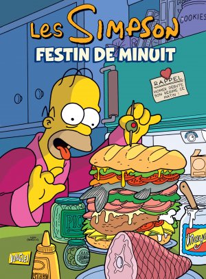 couverture, jaquette Les Simpson 33  - Festin de minuit !Simple (2008 - 2017) (jungle) Comics