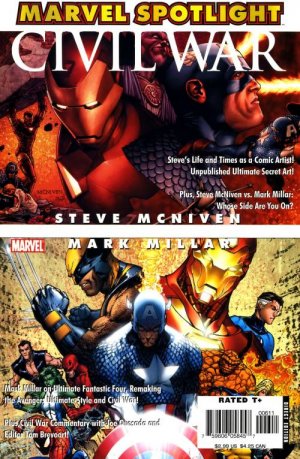 Marvel Spotlight - Mark Millar / Steve McNiven 1 - Marvel Spotlight - Mark Millar / Steve McNiven