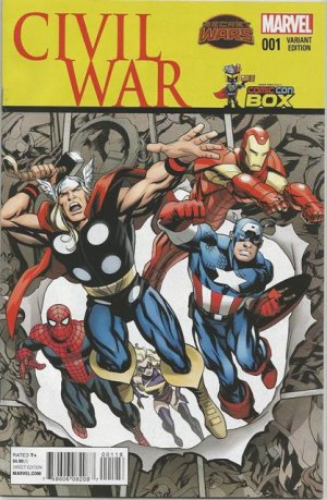 Civil War 1 - (Comiccon Box Variant)