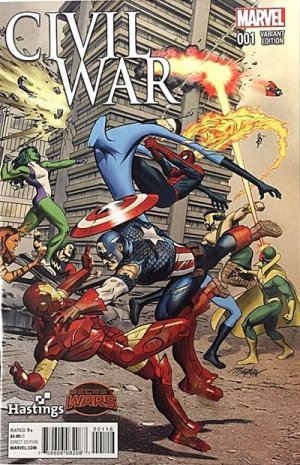 Civil War 1 - (Mike Mayhew - Hastings exclusive)