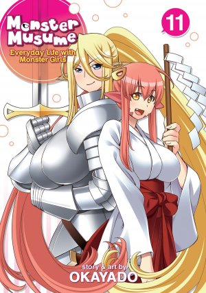 couverture, jaquette Monster Musume - Everyday Life with Monster Girls 11  (Seven Seas) Manga