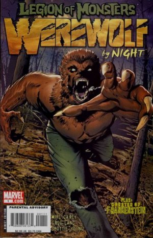 Legion of Monsters - Werewolf By Night # 1 Issue (2007)