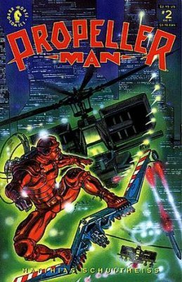 couverture, jaquette Propeller Man 2  - #2Issues (Dark Horse Comics) Comics