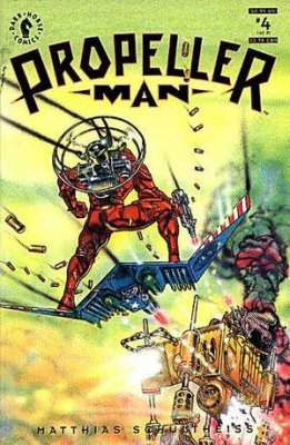 couverture, jaquette Propeller Man 4  - #4Issues (Dark Horse Comics) Comics