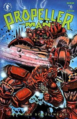 couverture, jaquette Propeller Man 6  - #6Issues (Dark Horse Comics) Comics