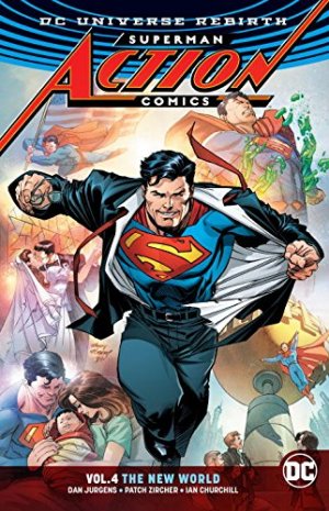 couverture, jaquette Action Comics 4  - The New WorldTPB softcover (souple) - Issues V1 Suite (DC Comics) Comics