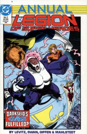 couverture, jaquette La Légion des Super-Héros 2  - Child of Darkness, Child of Light - Annual 1986Annuals V3 (1985 - 1988) (Marvel) Comics
